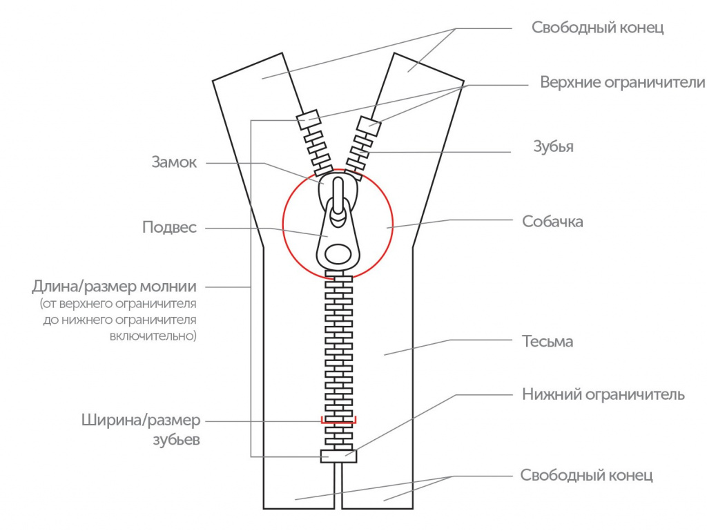 структура молнии