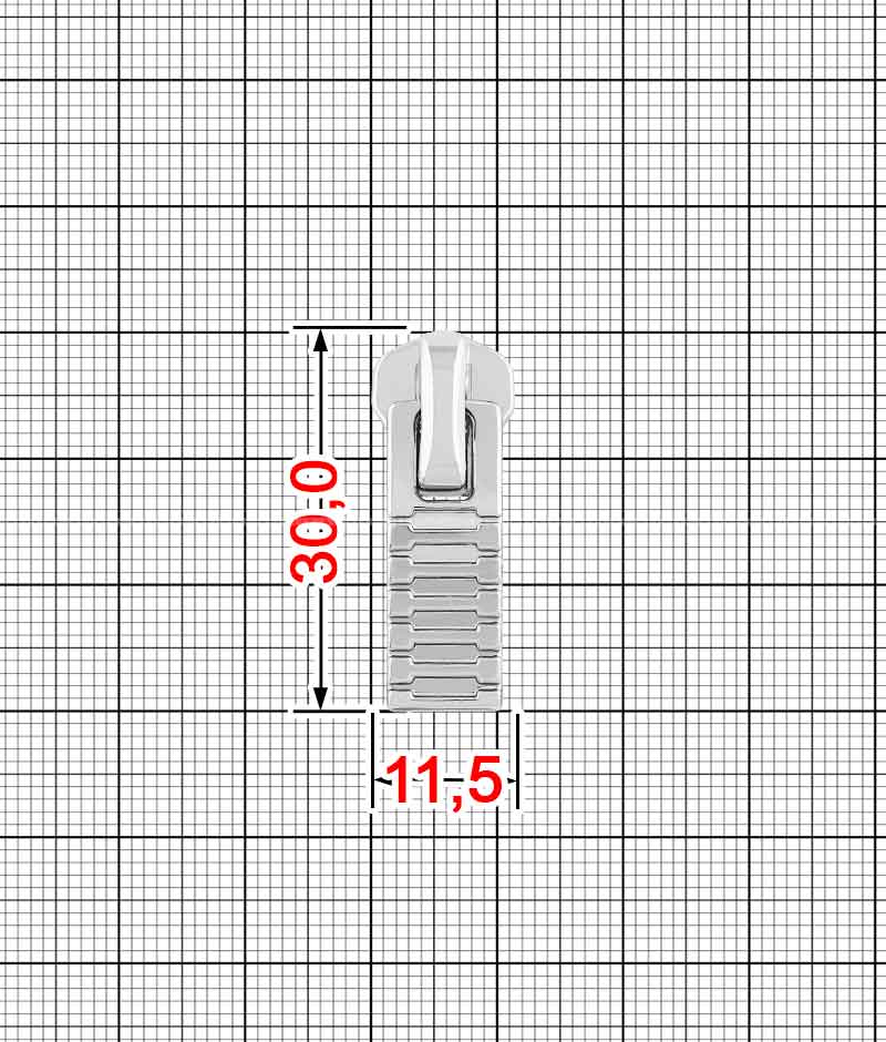 Бегунок SM-5-42 (серебро) product.image_alt