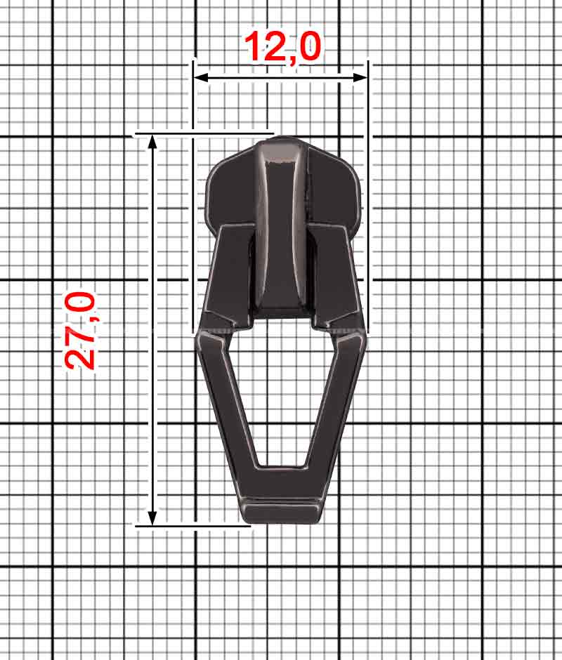 Бегунок SM-5-504 (темный никель) product.image_alt