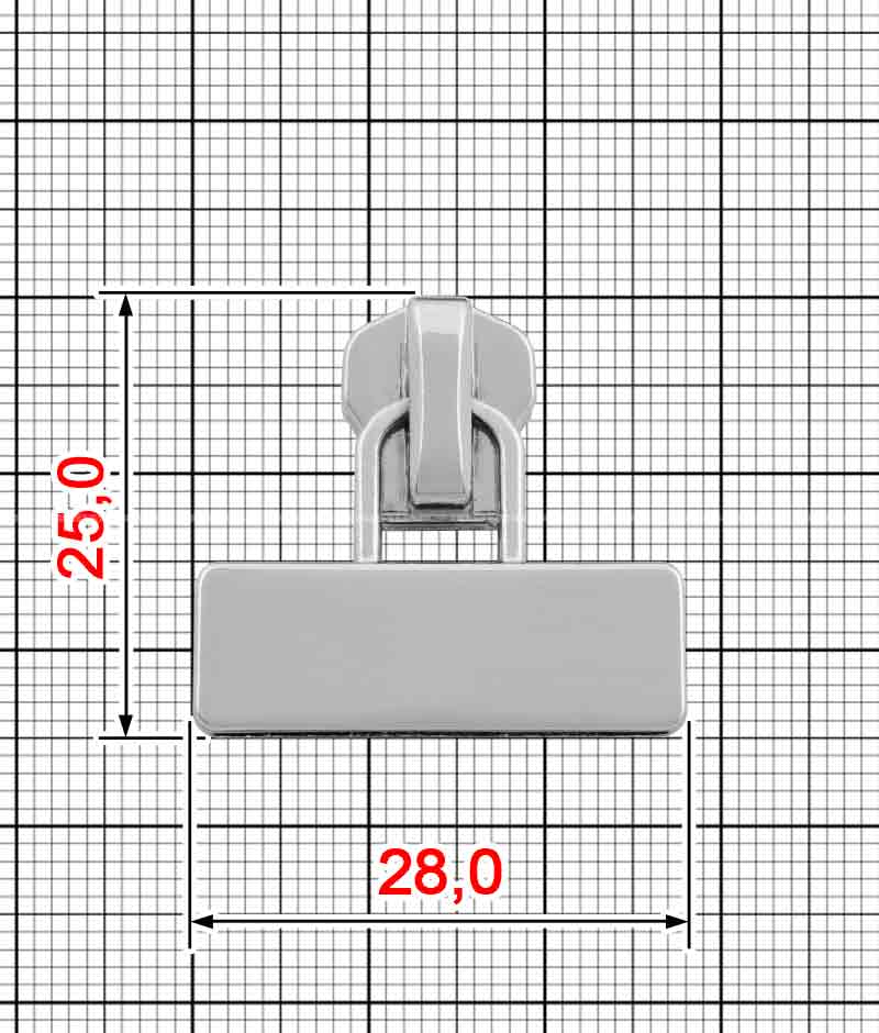 Бегунок SM-5-512 (серебро) product.image_alt