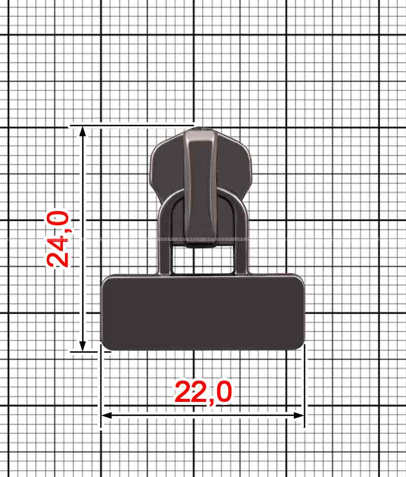 Бегунок SM-5-512/1 (темный никель) product.image_alt