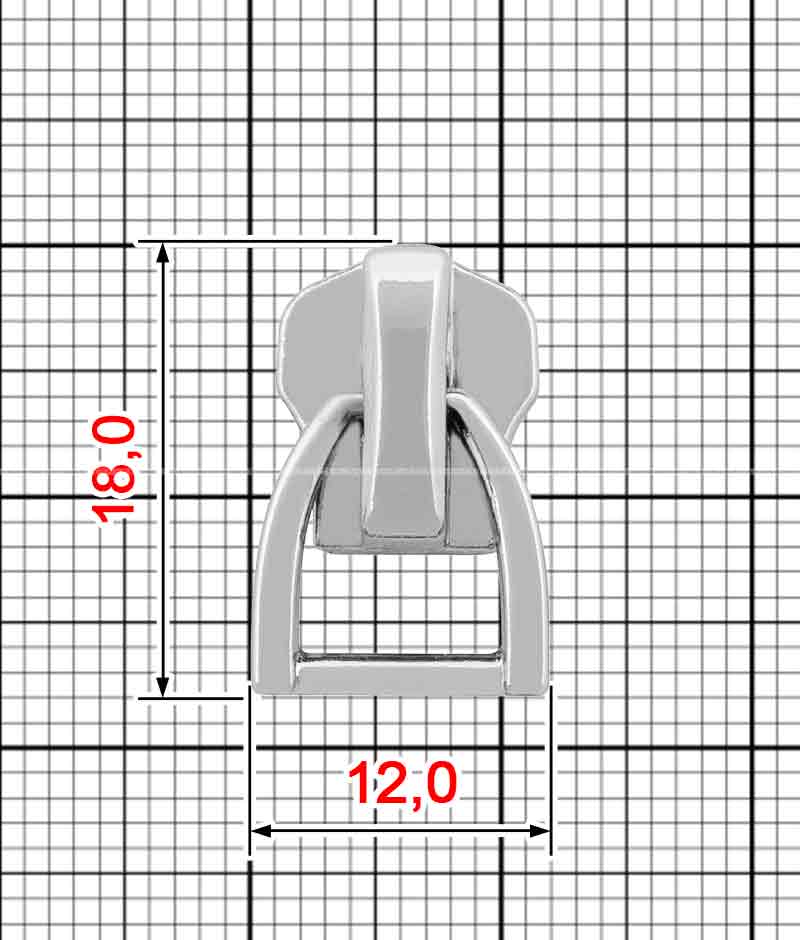 Бегунок SM-5-514 (серебро) product.image_alt