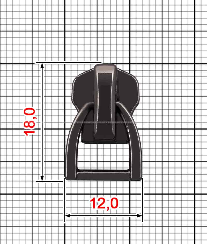 Бегунок SM-5-514 (темный никель) product.image_alt