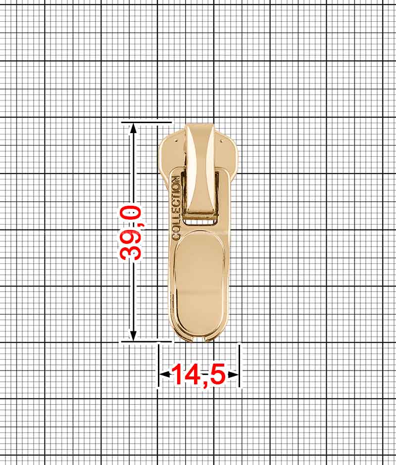 Бегунок SM-8-27-ДЕКОР (золото) product.image_alt
