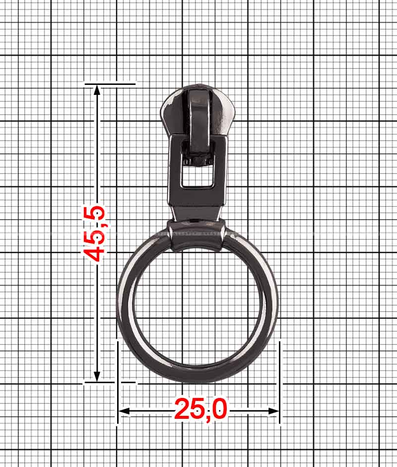 Бегунок A.SPM-5-16 (темный никель) product.image_alt