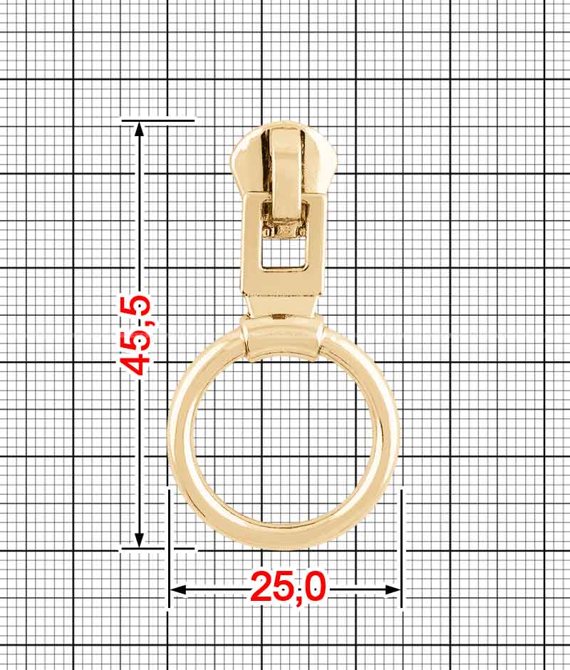 Бегунок A.SSM-5-16 (золото) product.image_alt