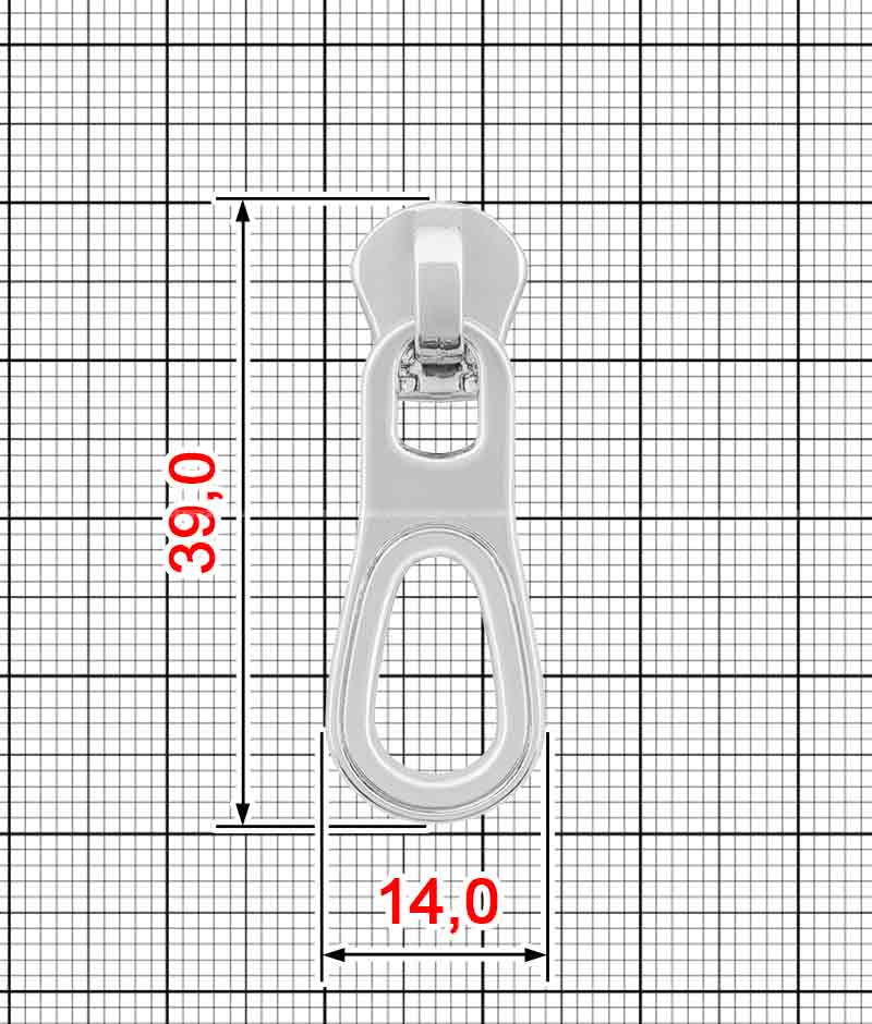 Бегунок A.SSM-5-533 (серебро) product.image_alt
