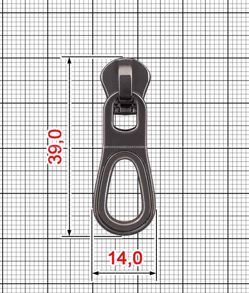 Бегунок A.SSM-5-533 (темный никель) product.image_alt