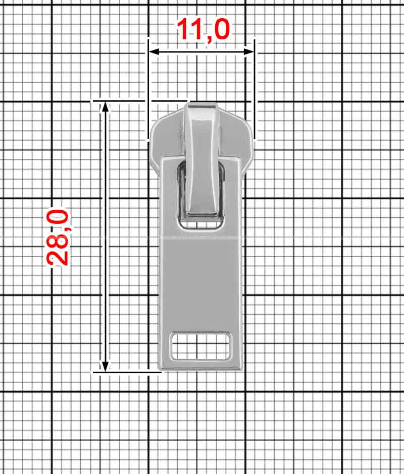 Бегунок STM-5-519 (серебро) product.image_alt