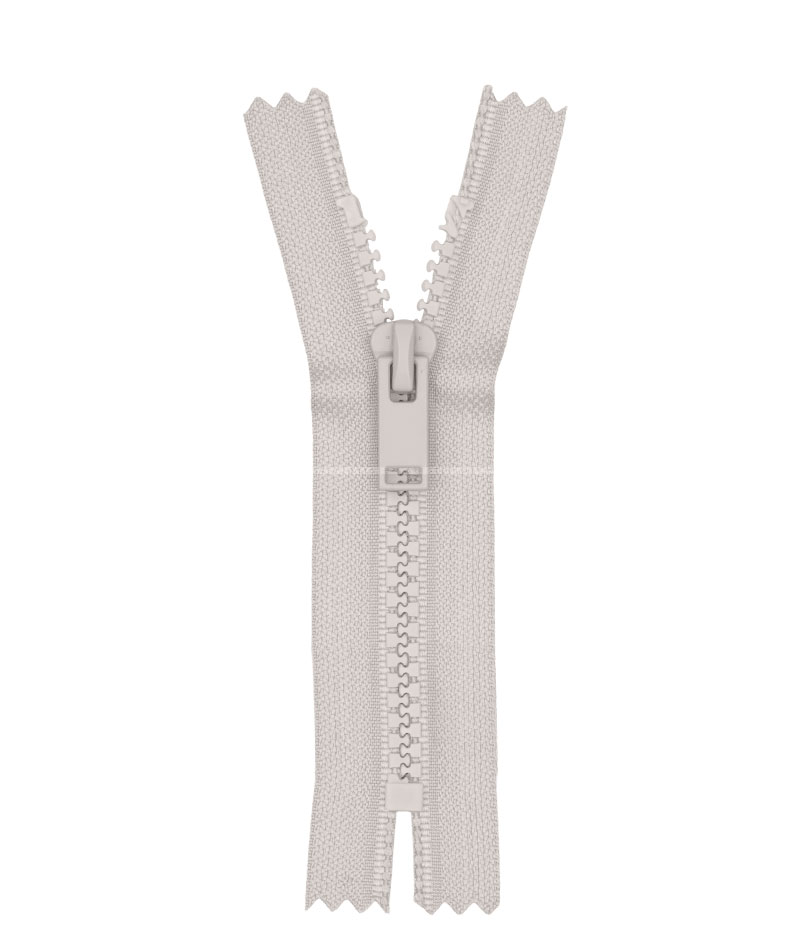 Блискавка тракторна нероз'ємна TW.08T-5-519 (молочний)