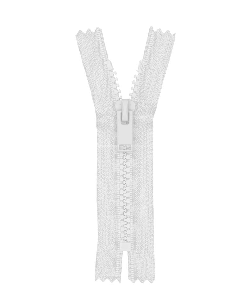 Блискавка тракторна нероз'ємна TW.08T-5-519 (білий)