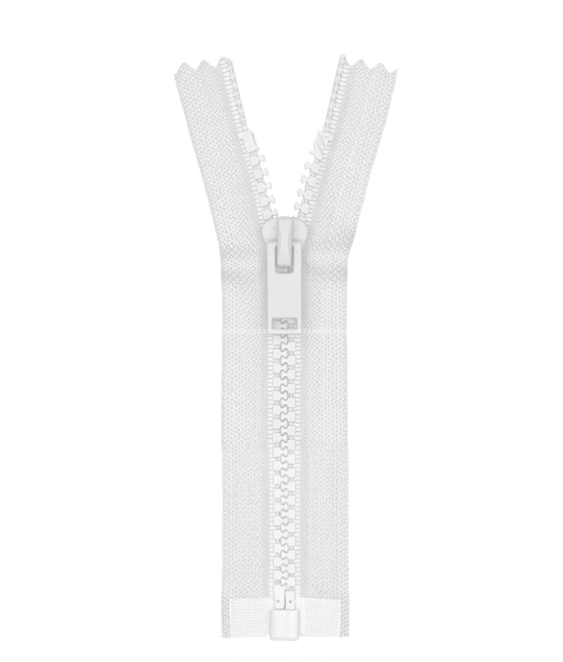 Молния тракторная разъемная TW.08TR-5-519 (белый)